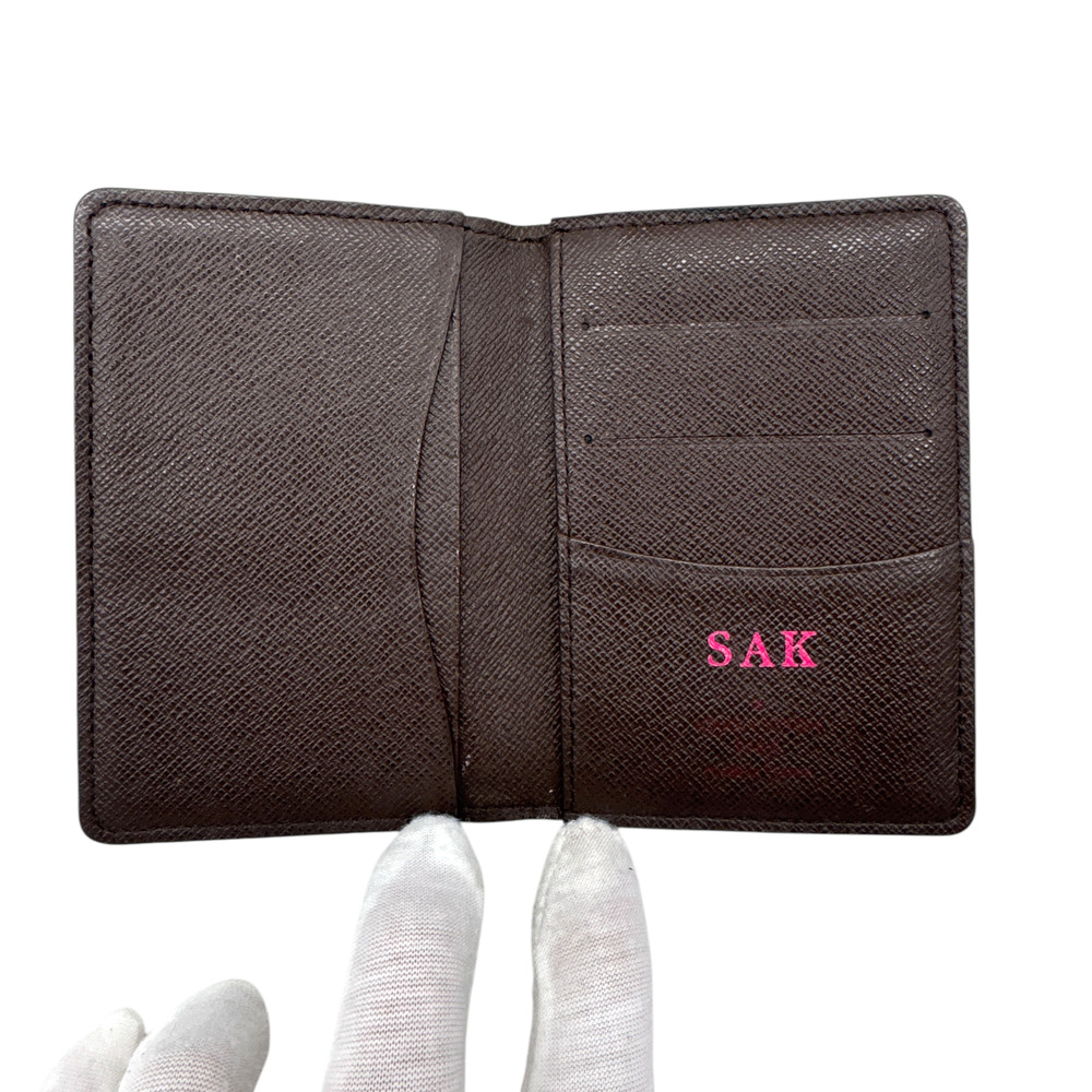 🔴 Louis Vuitton Pocket Organizer Card Wallet - Damier Ebene - Picture 6 of 8